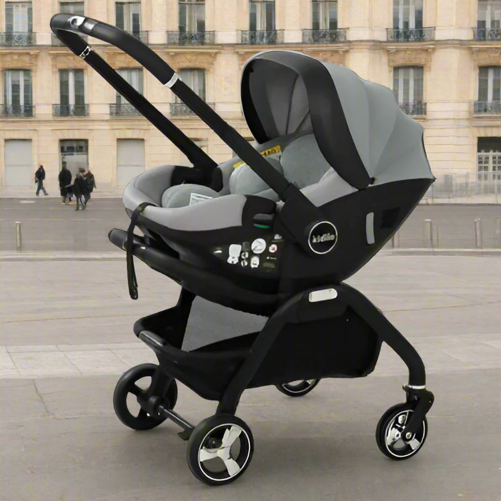 Poussette-3-en-1-détachable-grise
