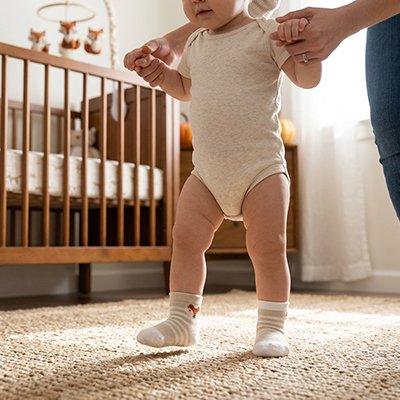 chaussettes bebe motifs animaliers renard