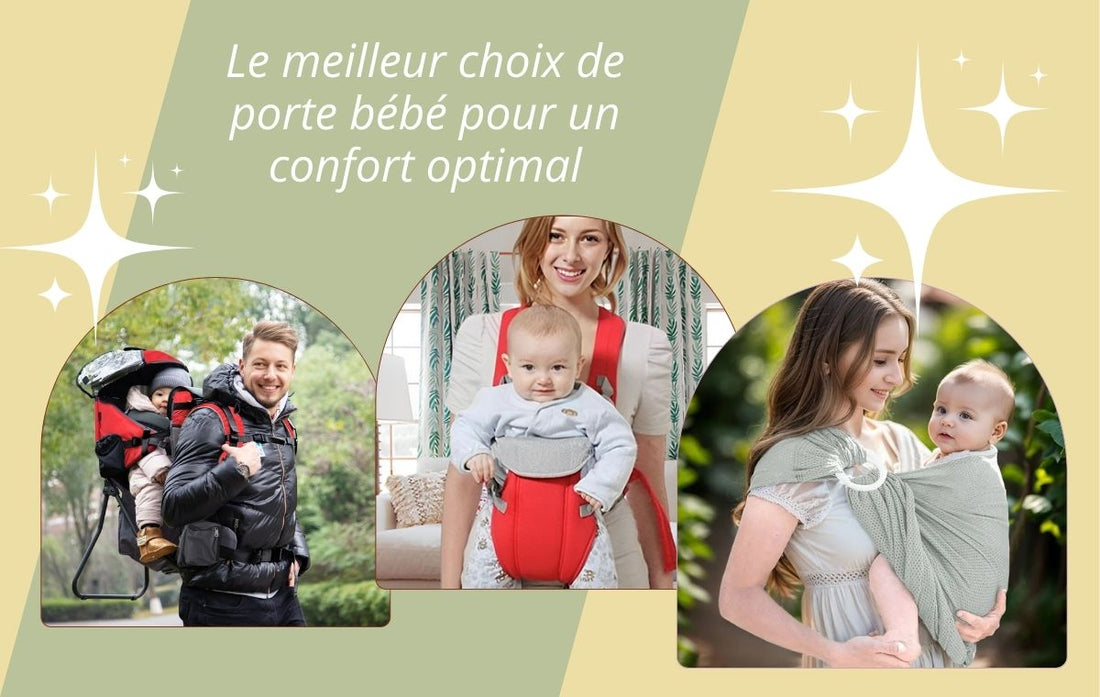 Le porte bébé : le meilleur choix pour un confort optimal