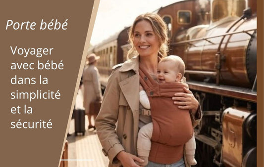 Porte bébé kangourou voyager avec bébé en sécurité