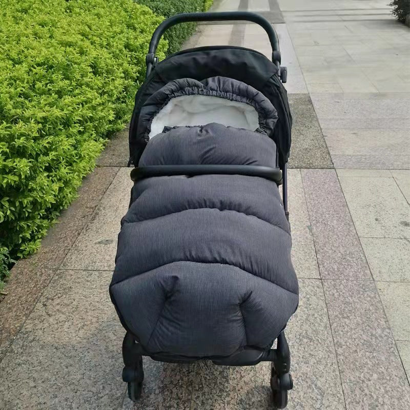 Chancelière-pour-poussette-hivernale-promenade-paisible
