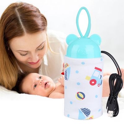 Chauffe-biberon-USB-mignon-autos-bleues
