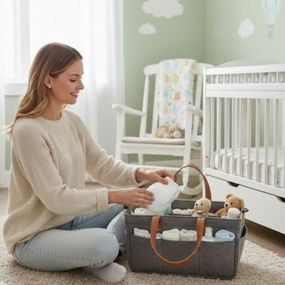 PANIER DE RANGEMENT POUR BEBE | simplicité