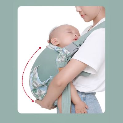 Écharpe-de-portage-maternité-protection-colonne-de-bébé-qui-dort