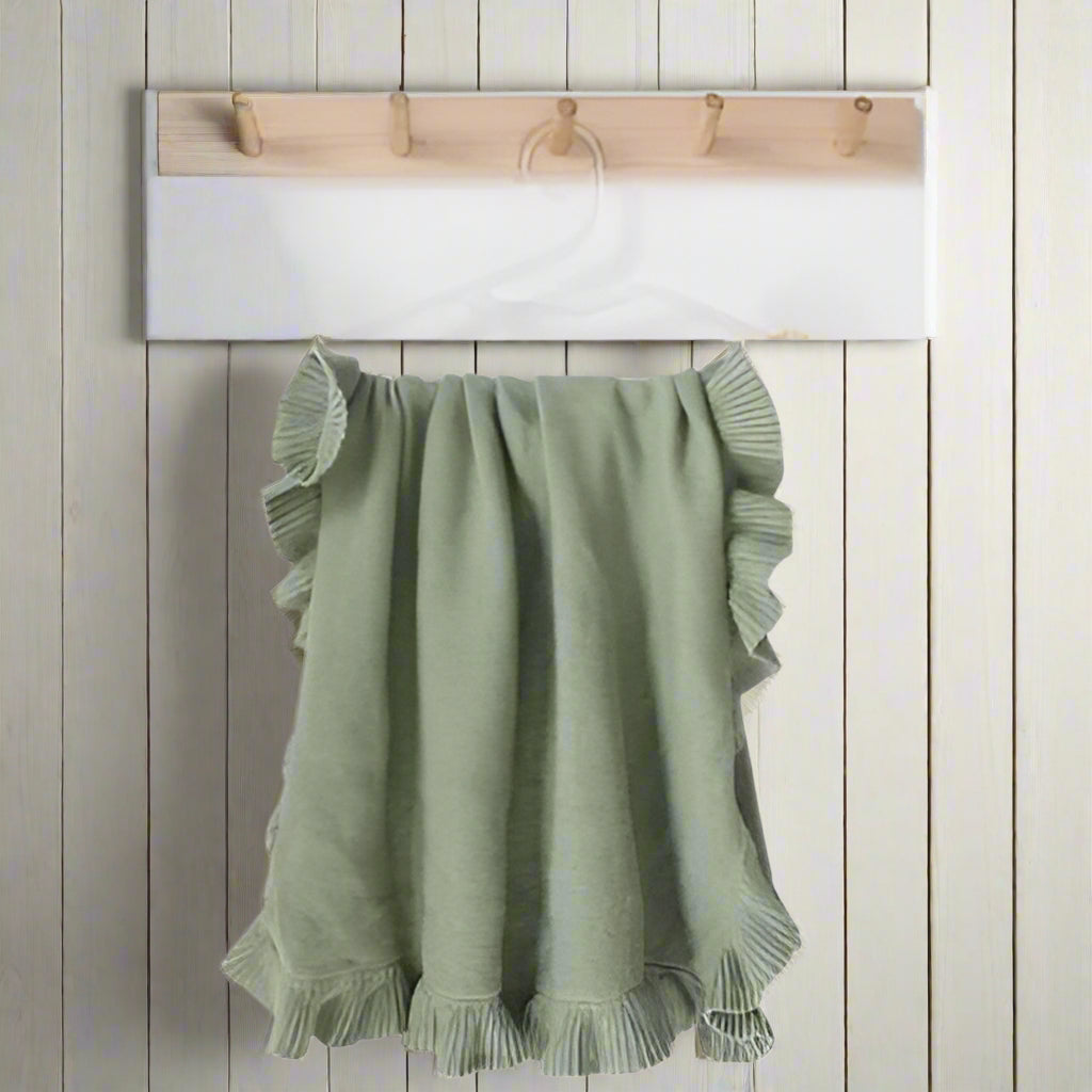 Langes-bébé-délicatesse-vert