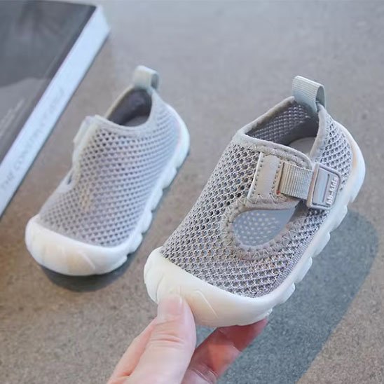 Matériau respirant de chaussure ete bebe tissu mesh 