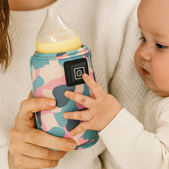 Mère-donne-à-bébé-chauffe-biberon-portable-sans-fil-mouvance