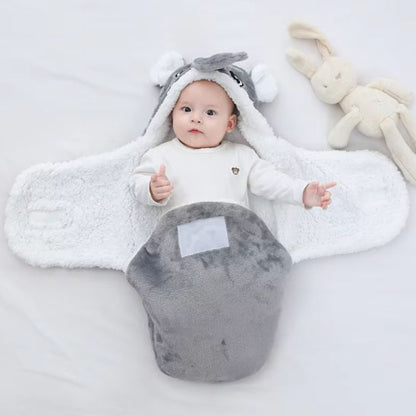 Nid-d'ange-bebe-flanelle-gris