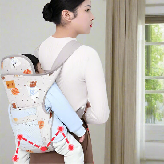 Porte-bébé-physiologique-planète-position-dorsale
