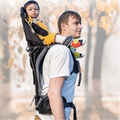 Père-enfant-porte-bébé-randonnée-escapade