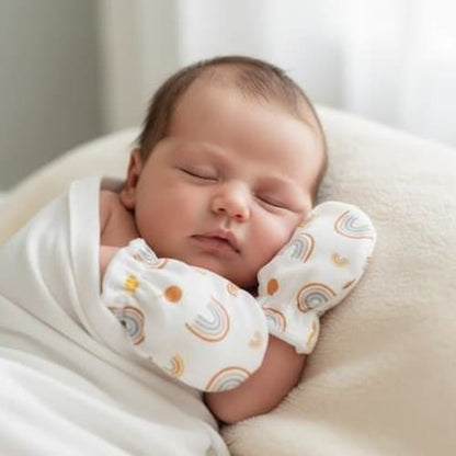 Poupon dort moufles pour bebe tendresse