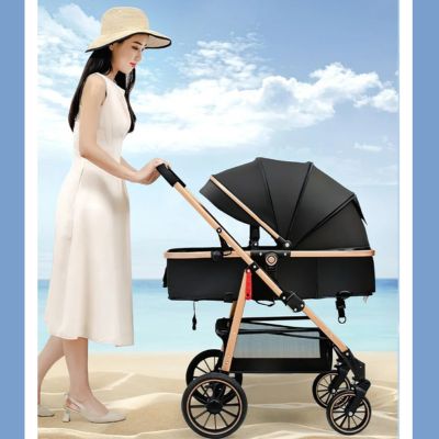 Poussette-bebe-sérénité-noire
