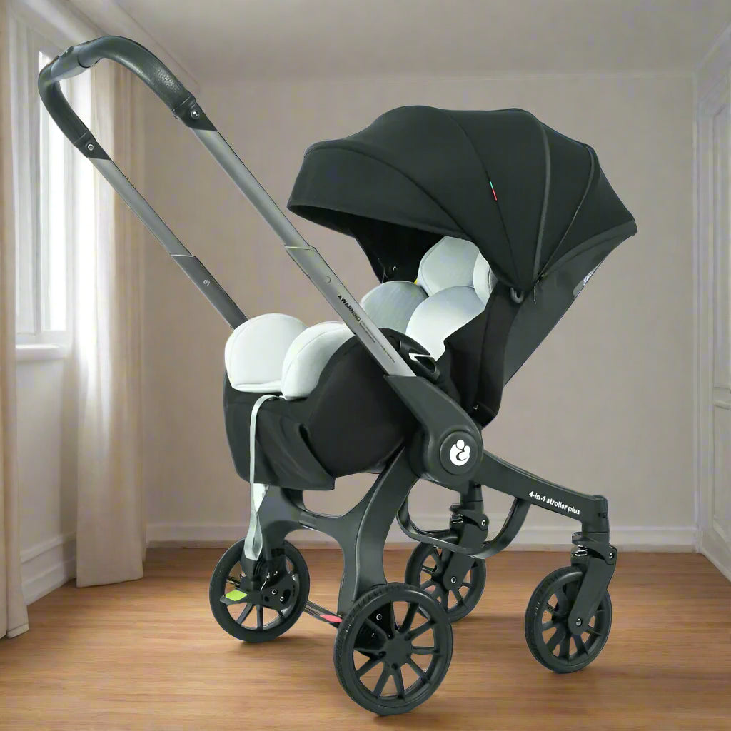 Poussette-pliable-balade-noire