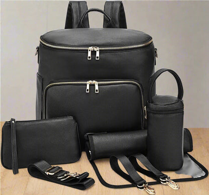 Sac-à-dos-à-langer-gracieux-multiples-accessoires