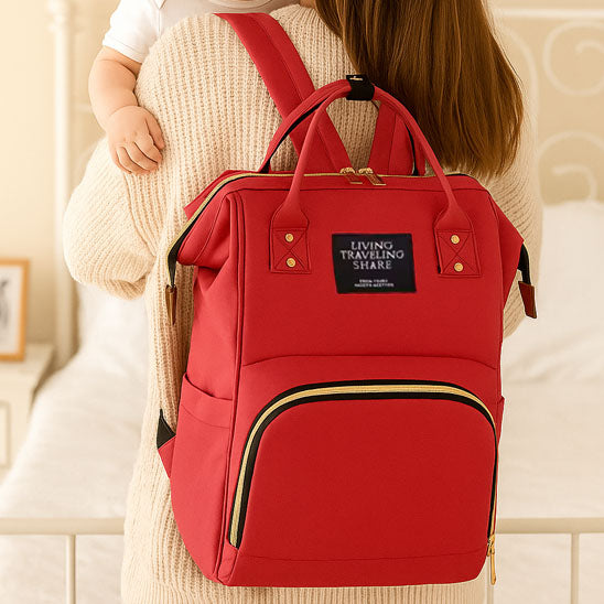 Sac-à-dos-à-langer-latitude-rouge