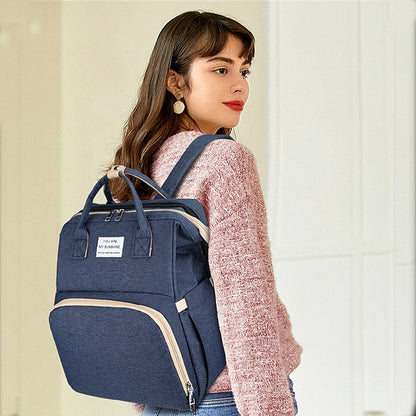 Sac-à-dos-à-langer-voyage-plus-bleu-profond
