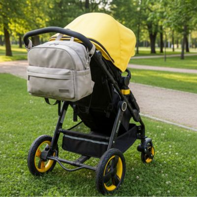 Sac a langer a dos parent actif sur poussette