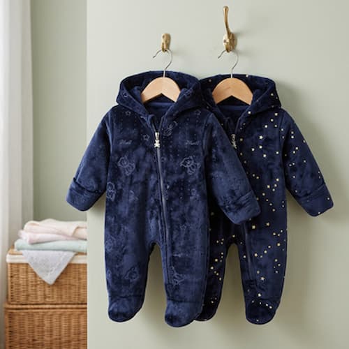 bebe combinaison polaire bleu marine variantes