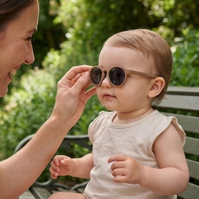 lunettes de soleil pour bebe baby cool terracota
