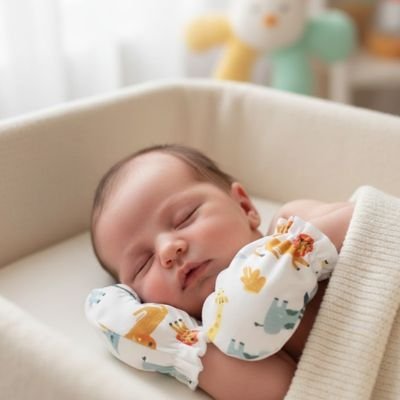 moufles bebe douce caresse animaux