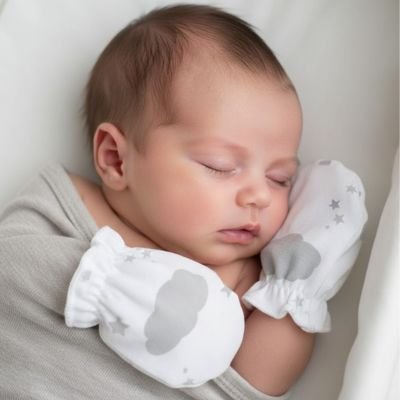 moufles bebe douce caresse nuage