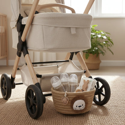 panier bebe rangement lionceau sous poussette