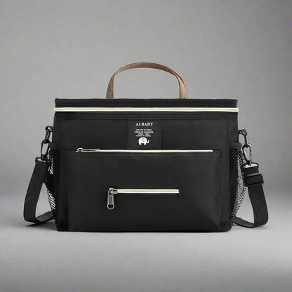 Sac-à-Langer-BabyTravel™-noir-capacité-généreuse