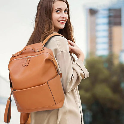 Sac-à-dos-à-langer-classique-marron