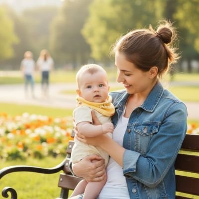 tour de cou pour bebe tout doux jaune