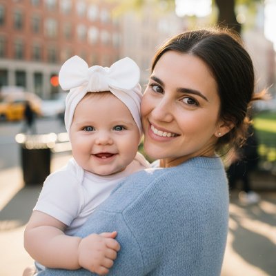 turban bébé fille boucle élégante blanc